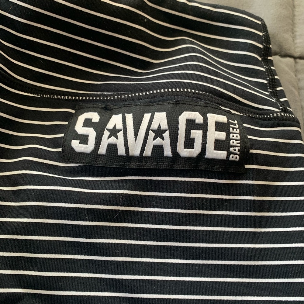 Savage Barbell Crop Leggings - Small
